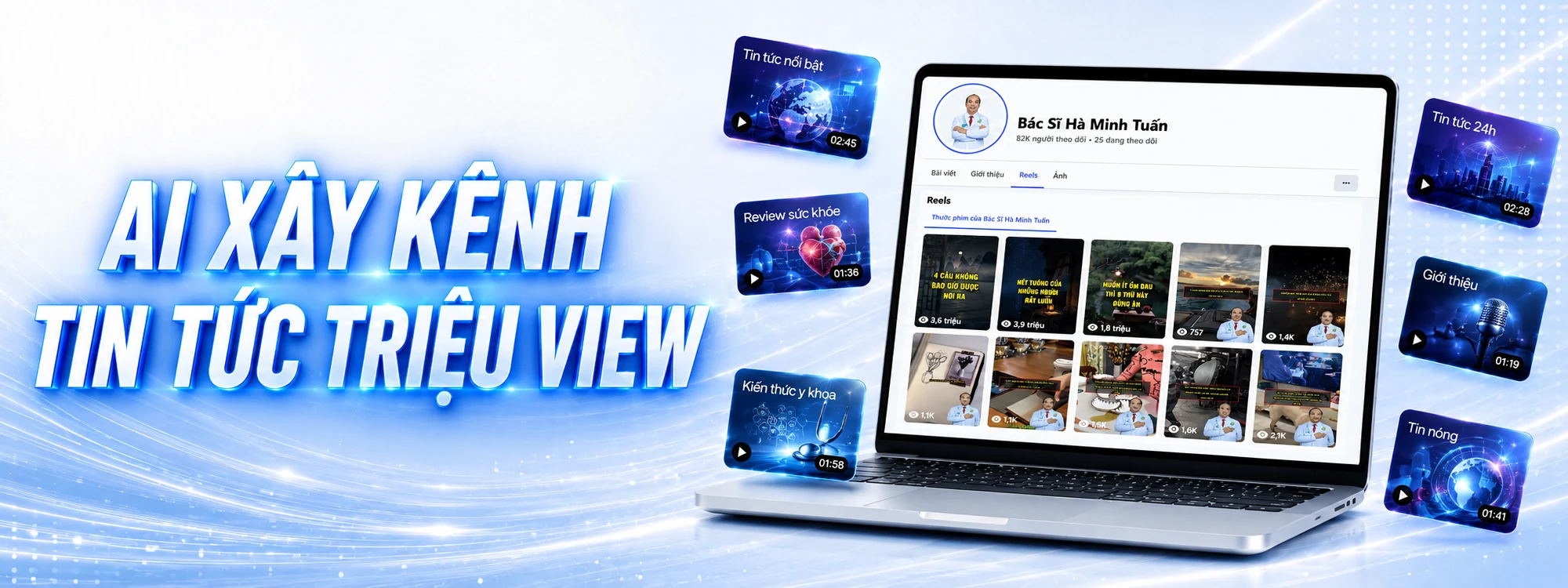 Phần mềm ViAI Video sản xuất video AI tự động cho doanh nghiệp
